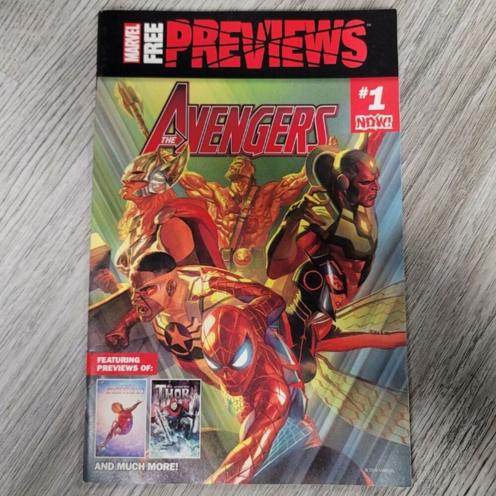 Marvel Free Previews #1 2016 Avengers Unleashed Kang War One Comic NM